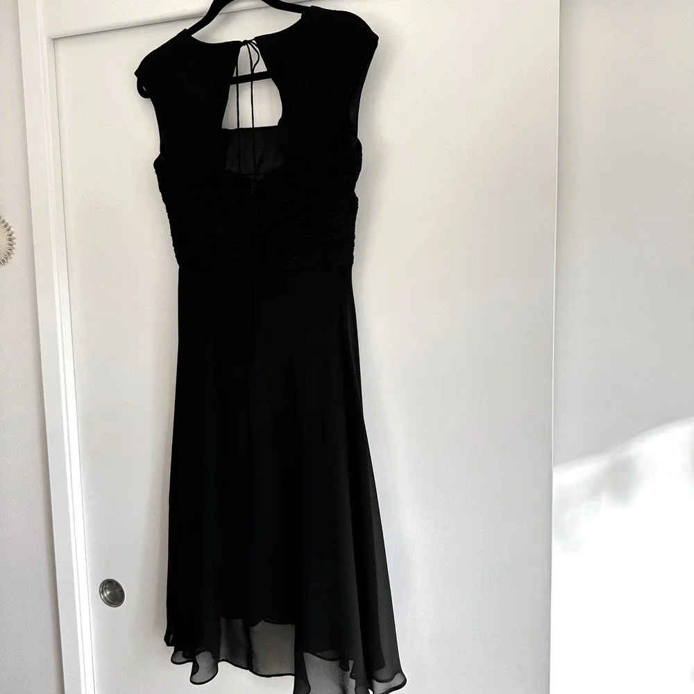 Donna Ricco New York Black Sheath‎ Dress, Size 6